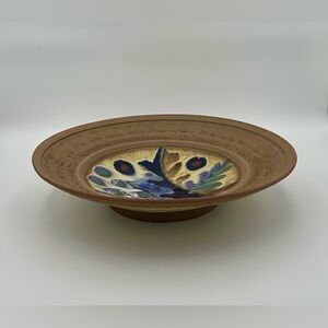 Ken Pick Studio Art Pottery Studio Centerpiece Wall Hanging Plate Bowl